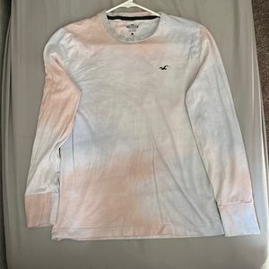 Hollister tie-dye long sleeve